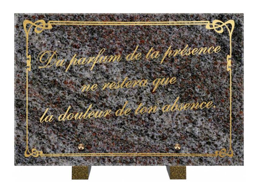 Plaque funéraire aegirion