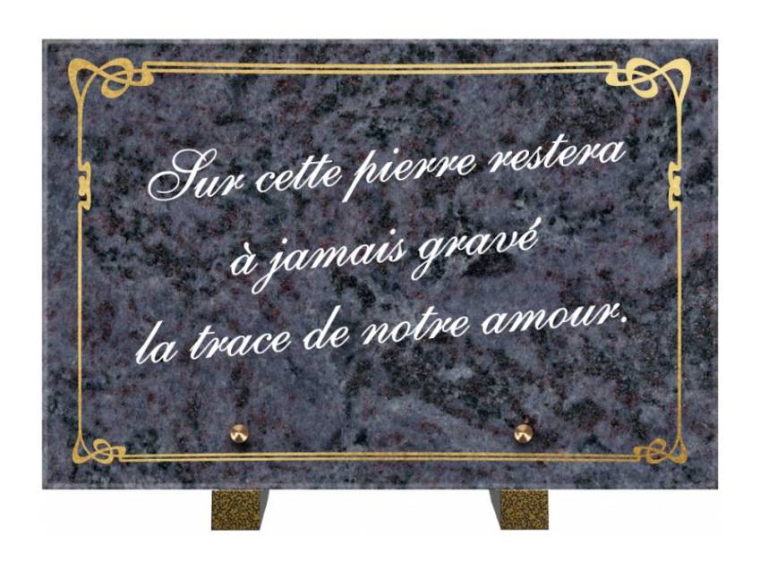 Plaque funéraire aegirion