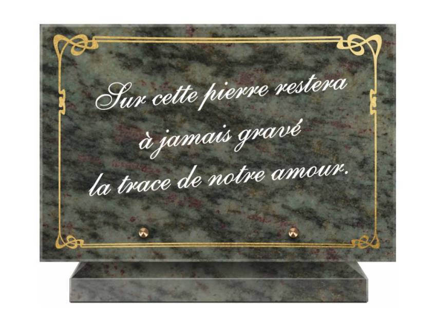 Plaque funéraire aegirion