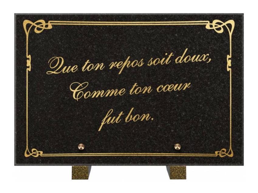 Plaque funéraire aegirion