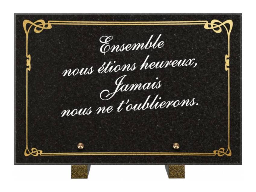 Plaque funéraire aegirion
