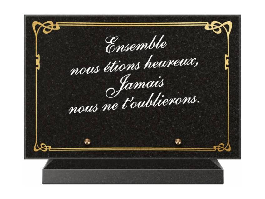 Plaque funéraire aegirion