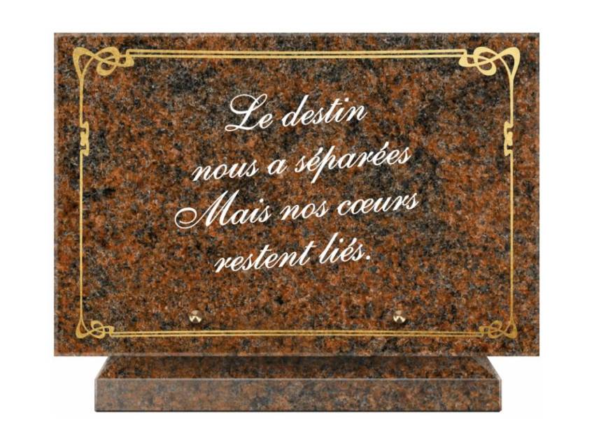 Plaque funéraire aegirion