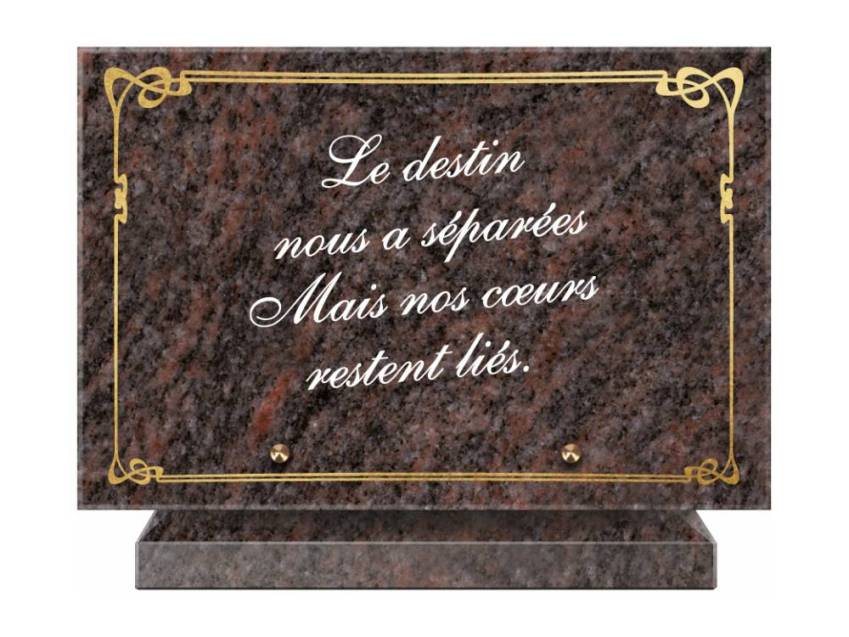 Plaque funéraire aegirion