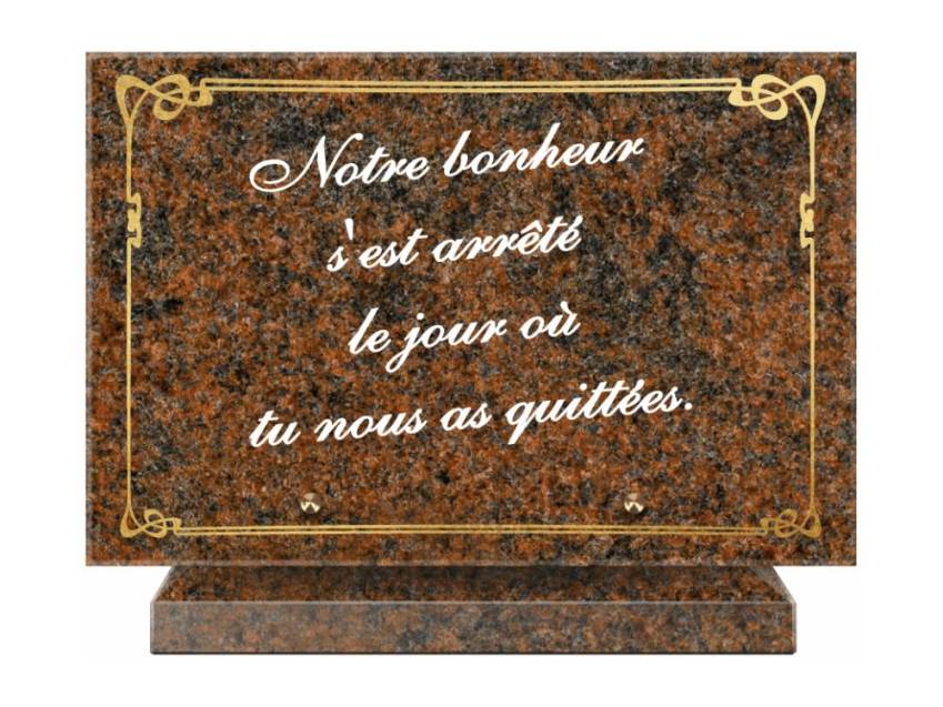 Plaque funéraire aegirion