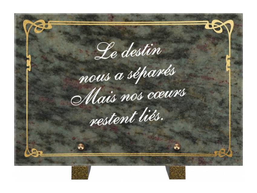 Plaque funéraire aegirion