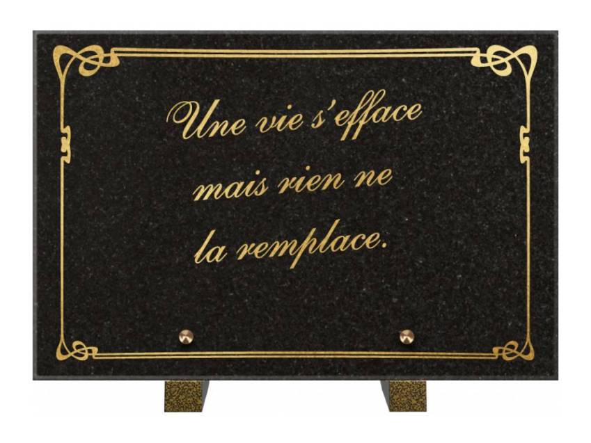 Plaque funéraire aegirion