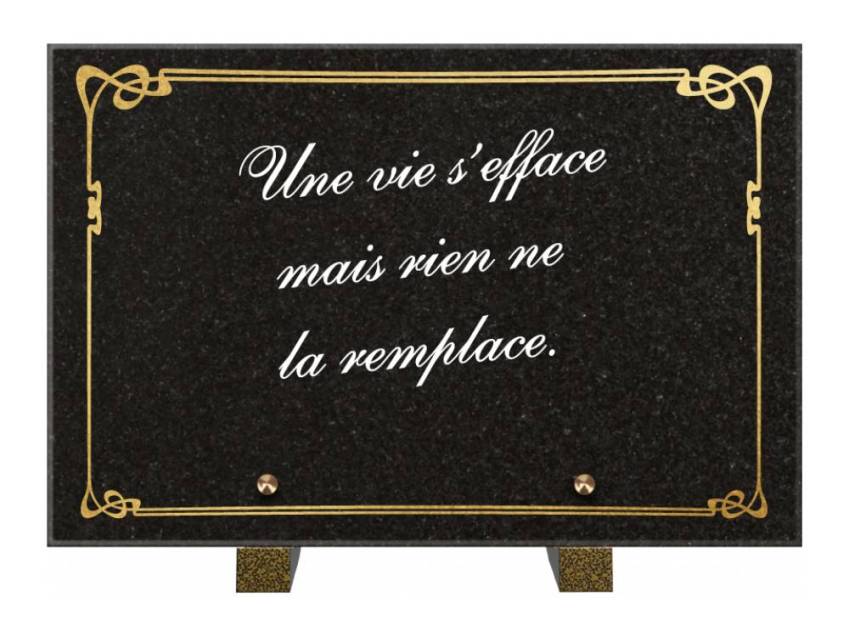 Plaque funéraire aegirion