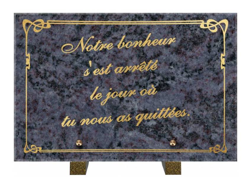Plaque funéraire aegirion