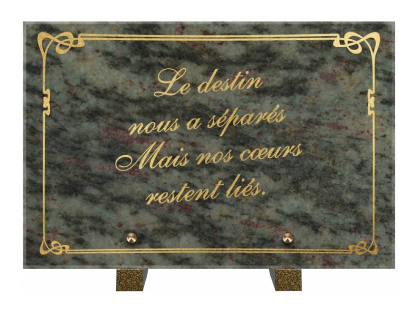 Plaque funéraire aegirion