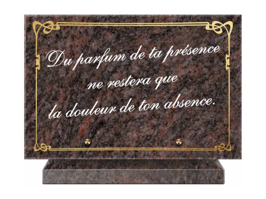 Plaque funéraire aegirion