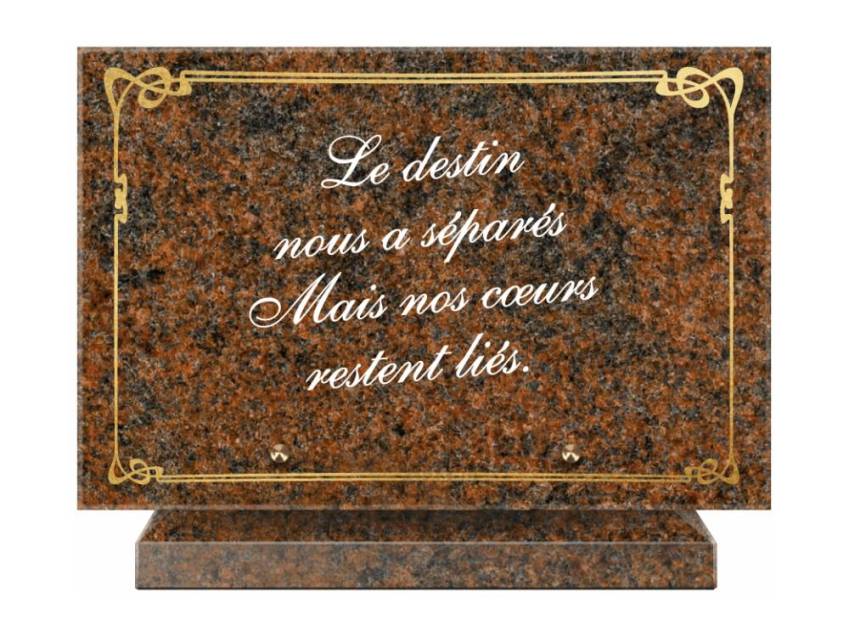 Plaque funéraire aegirion