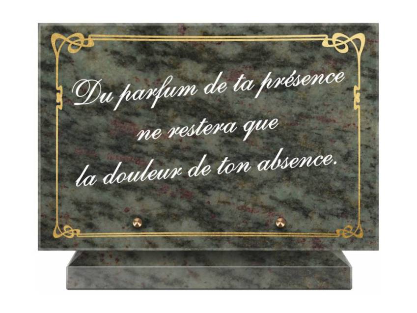 Plaque funéraire aegirion