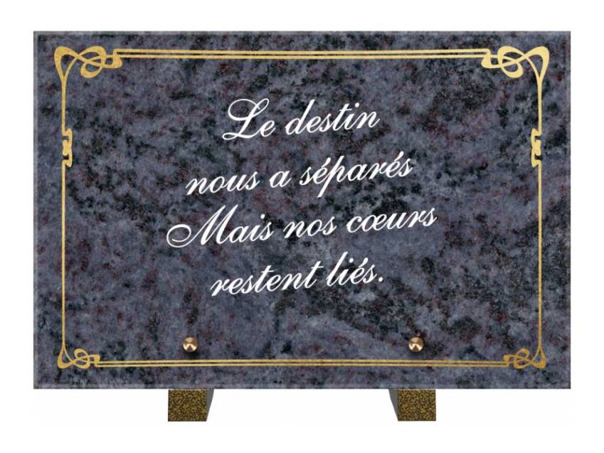 Plaque funéraire aegirion