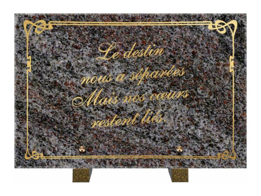 Plaque funéraire aegirion