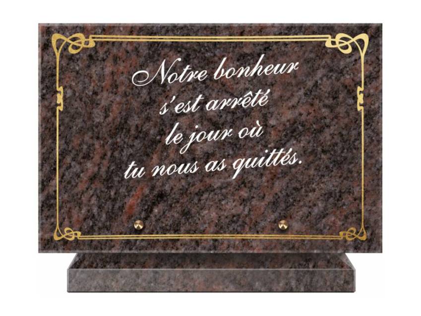 Plaque funéraire aegirion