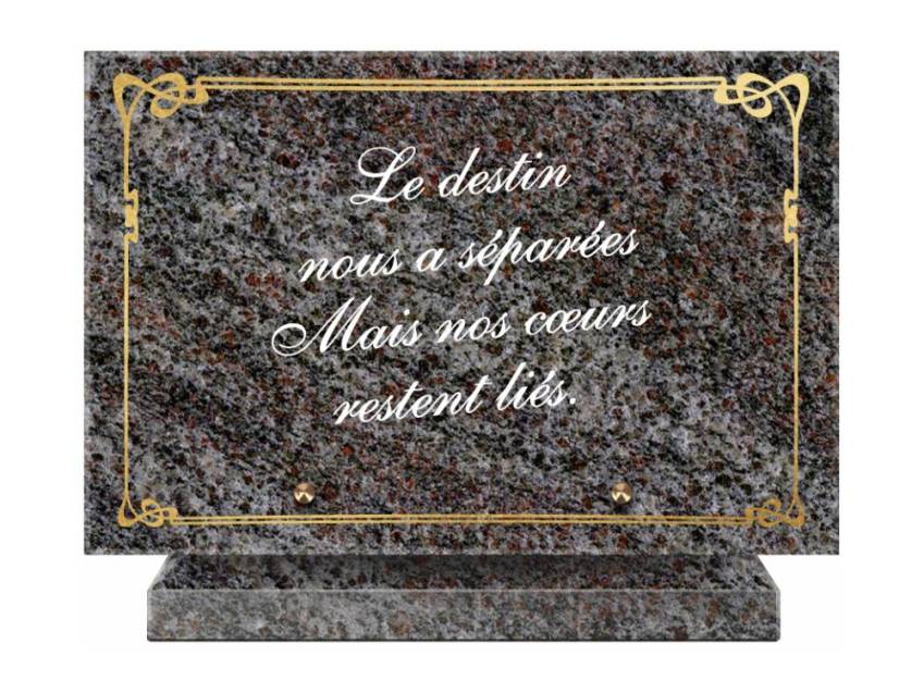 Plaque funéraire aegirion