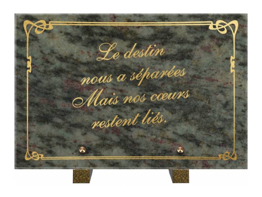Plaque funéraire aegirion