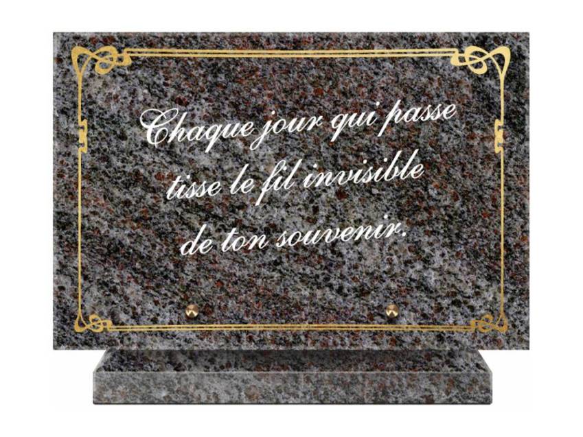 Plaque funéraire aegirion