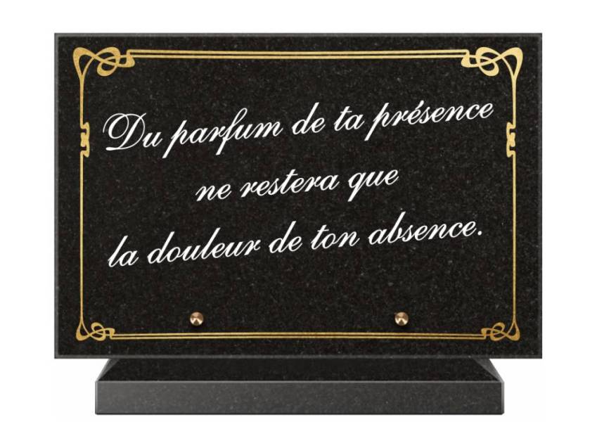 Plaque funéraire aegirion