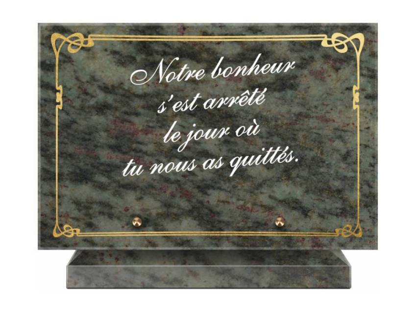 Plaque funéraire aegirion