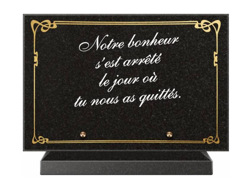 Plaque funéraire aegirion