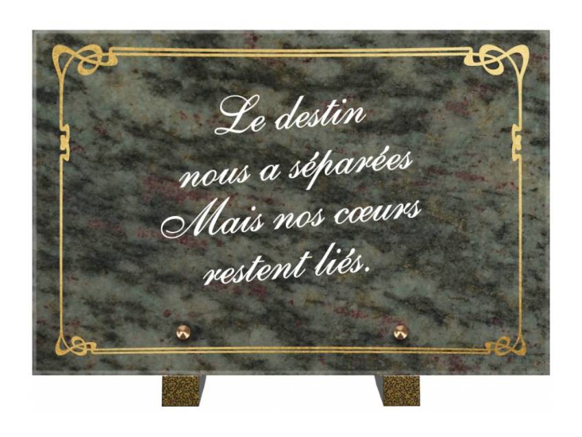 Plaque funéraire aegirion