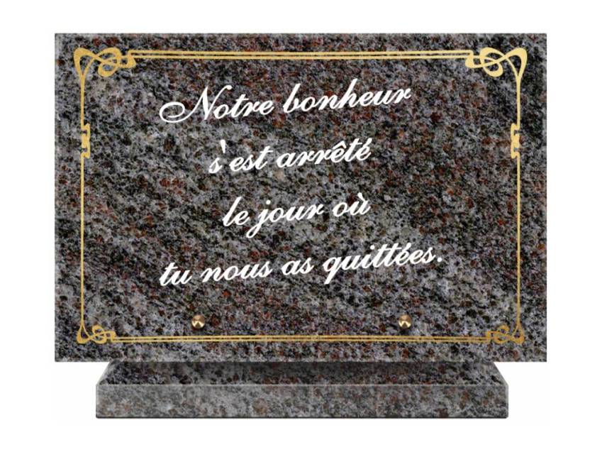 Plaque funéraire aegirion