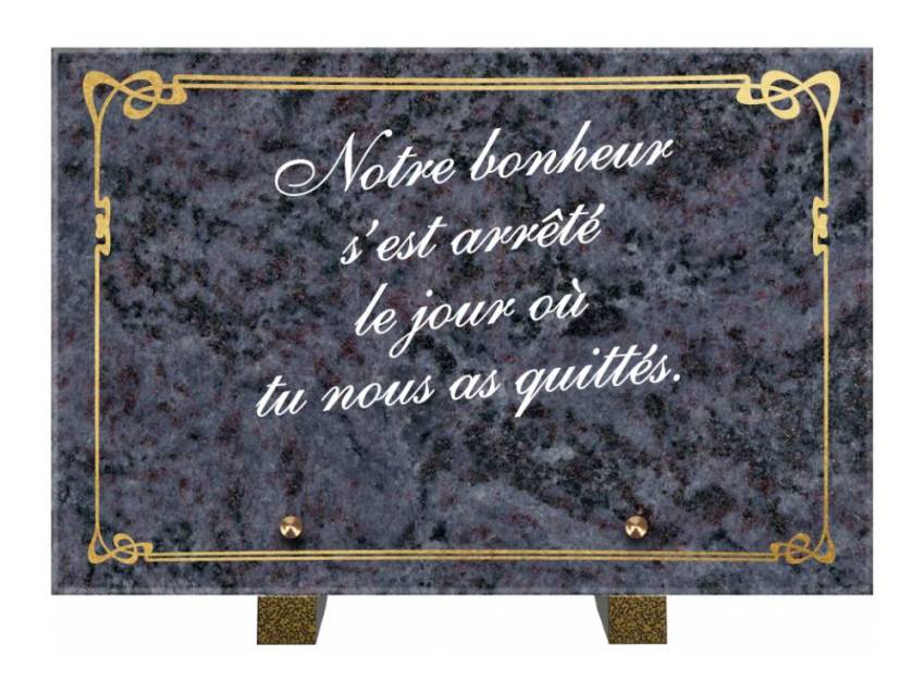 Plaque funéraire aegirion