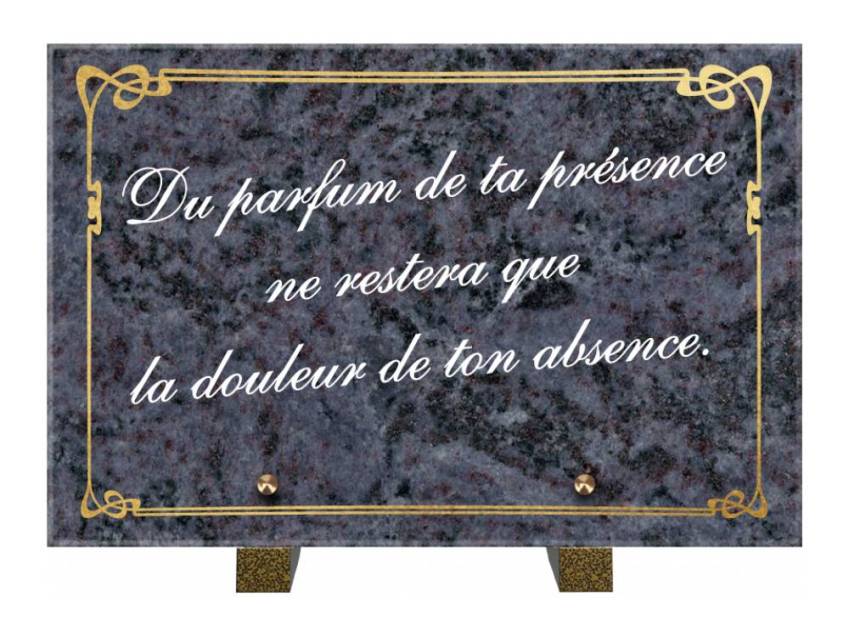 Plaque funéraire aegirion