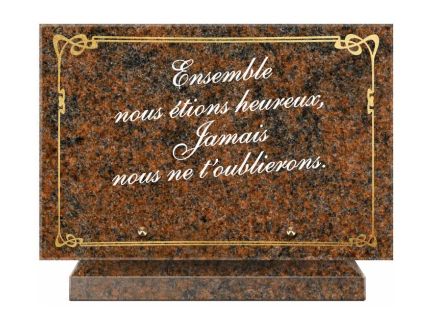 Plaque funéraire aegirion