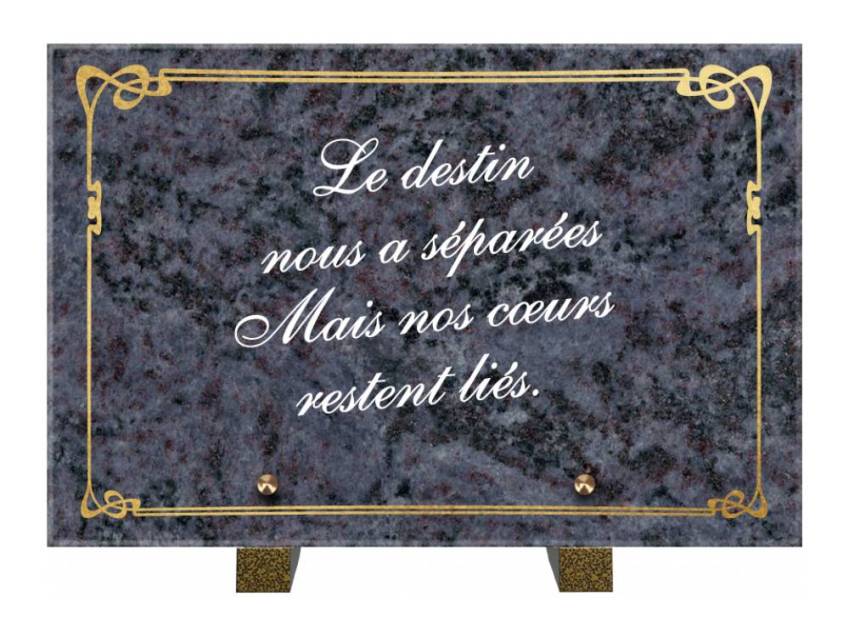Plaque funéraire aegirion
