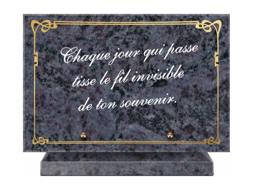 Plaque funéraire aegirion
