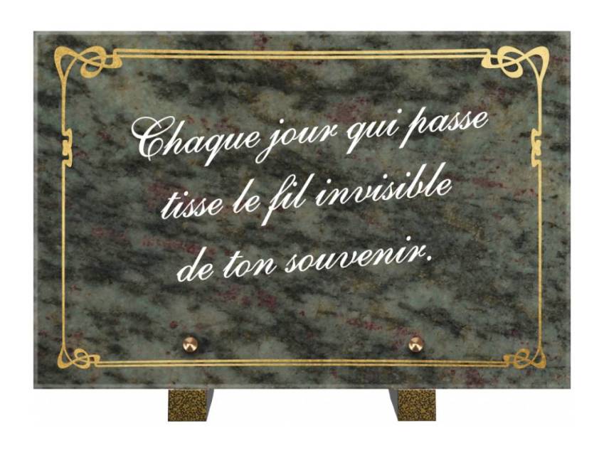 Plaque funéraire aegirion