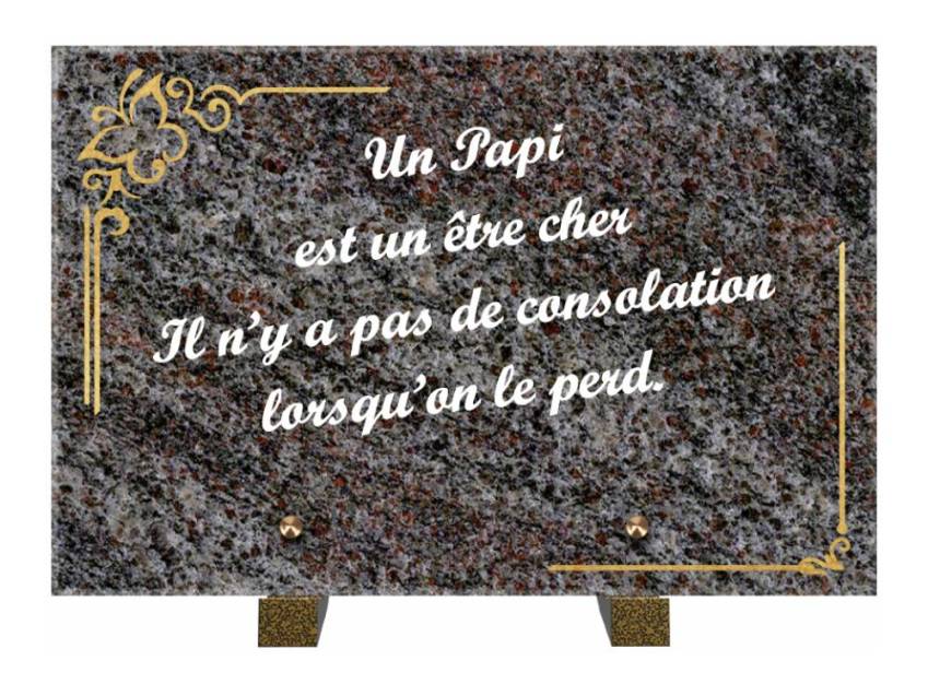Plaque de cimetiere asgardix