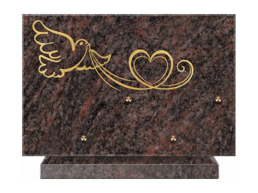 Plaque Granit Rectangle premium