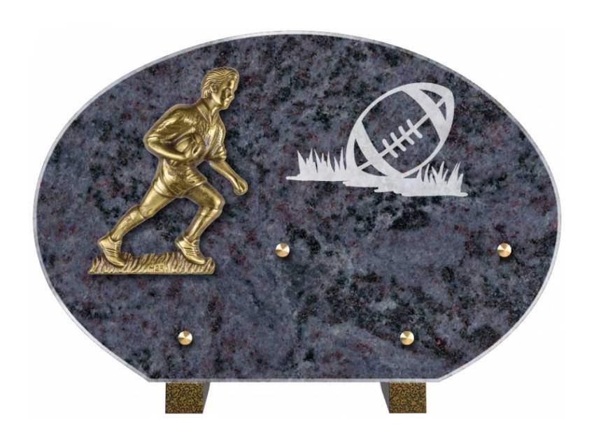 Plaque mortuaire satinia