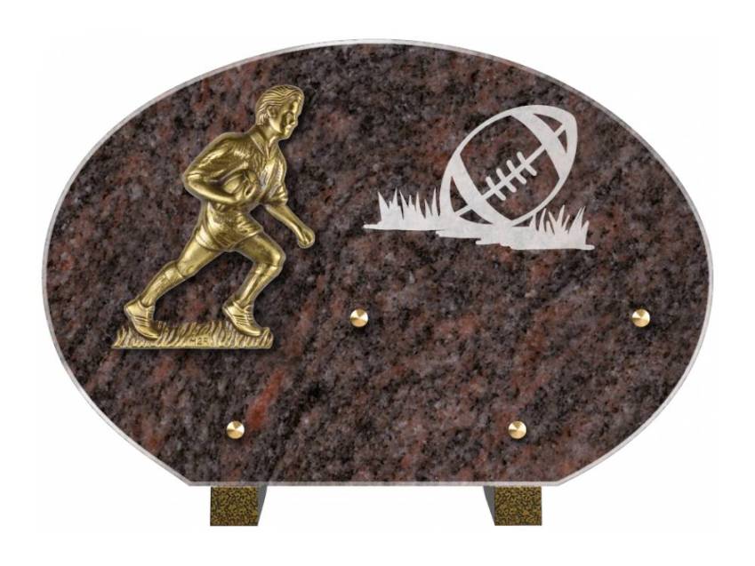 Plaque mortuaire satinia