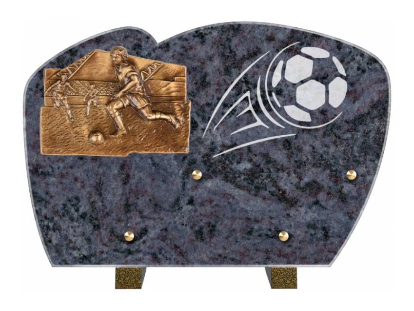 Plaque mortuaire satinia