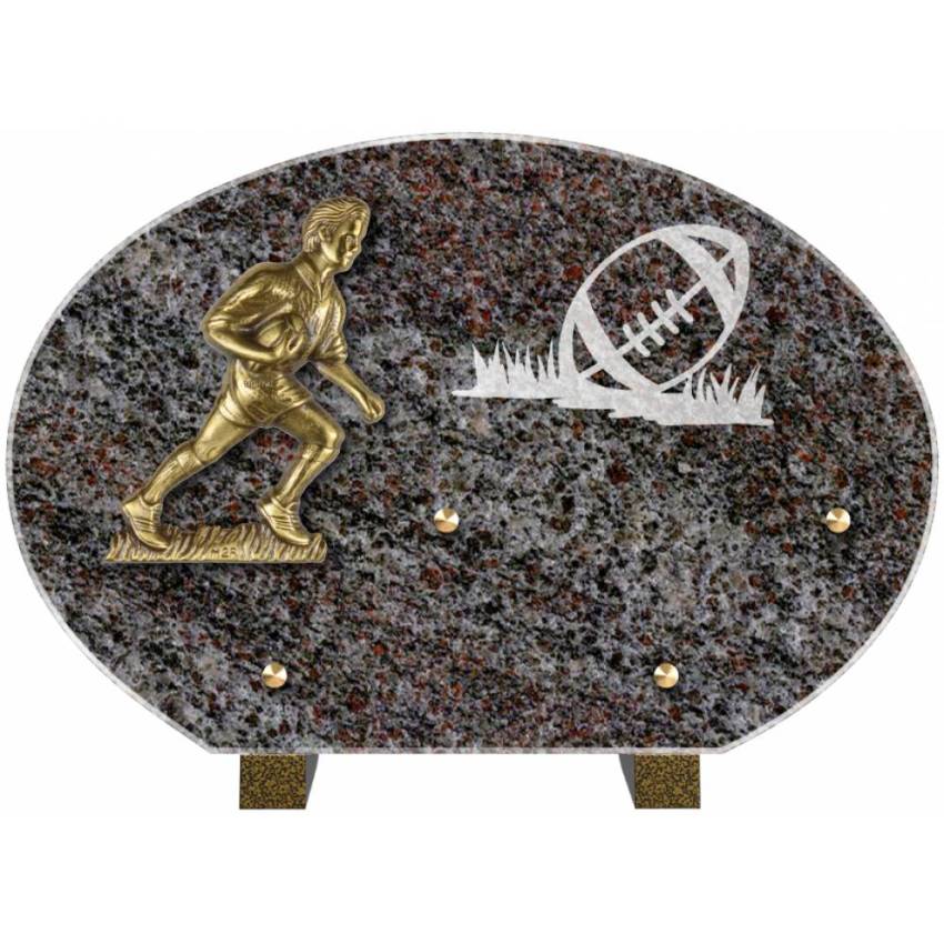Plaque mortuaire satinia