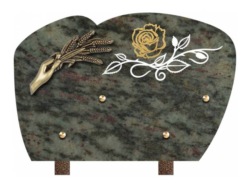 Oceara mortuary plaque