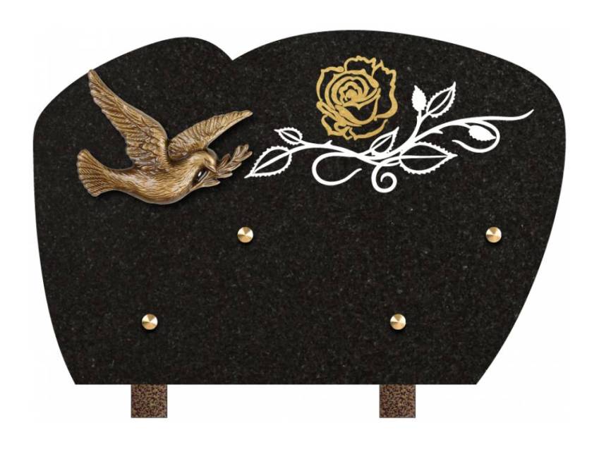 Oceara mortuary plaque