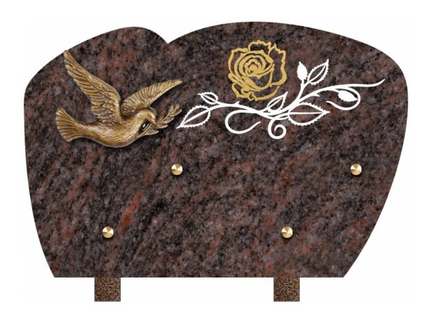 Oceara mortuary plaque