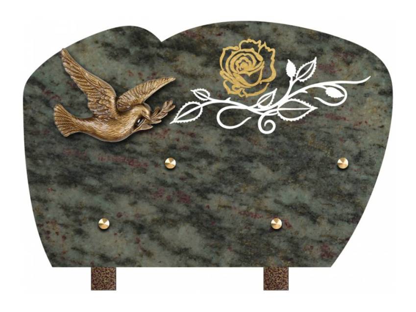 Oceara mortuary plaque