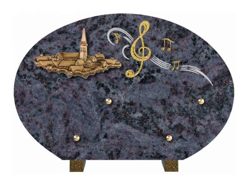 Plaque pour tombe lagoonix