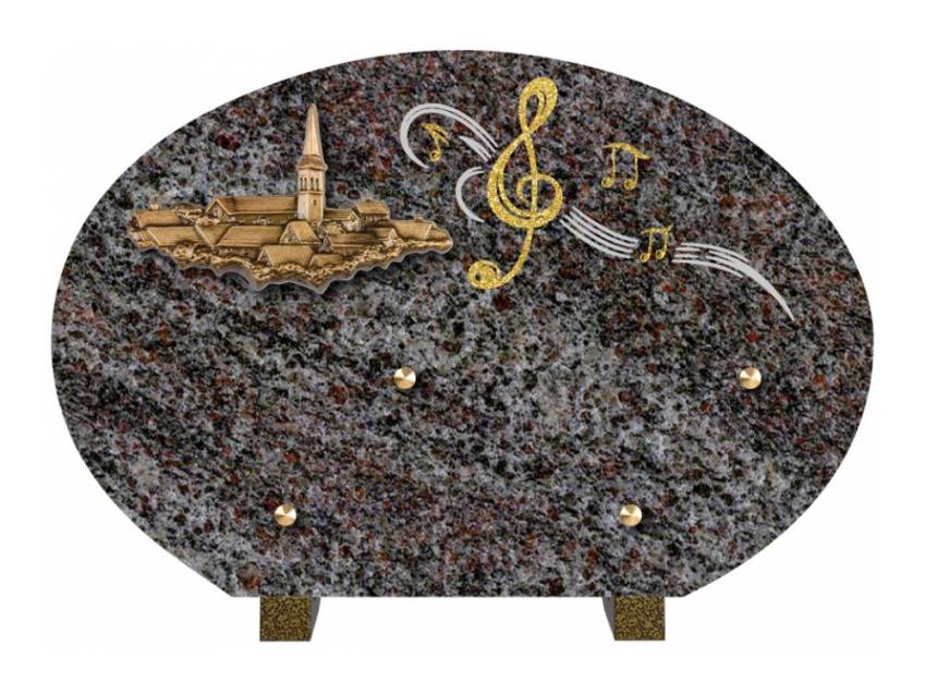 Plaque pour tombe lagoonix