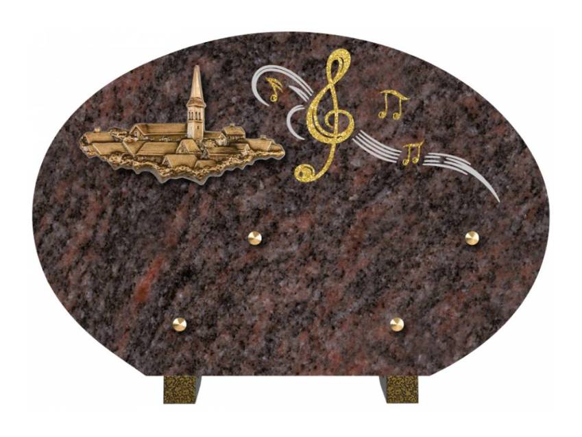 Plaque pour tombe lagoonix