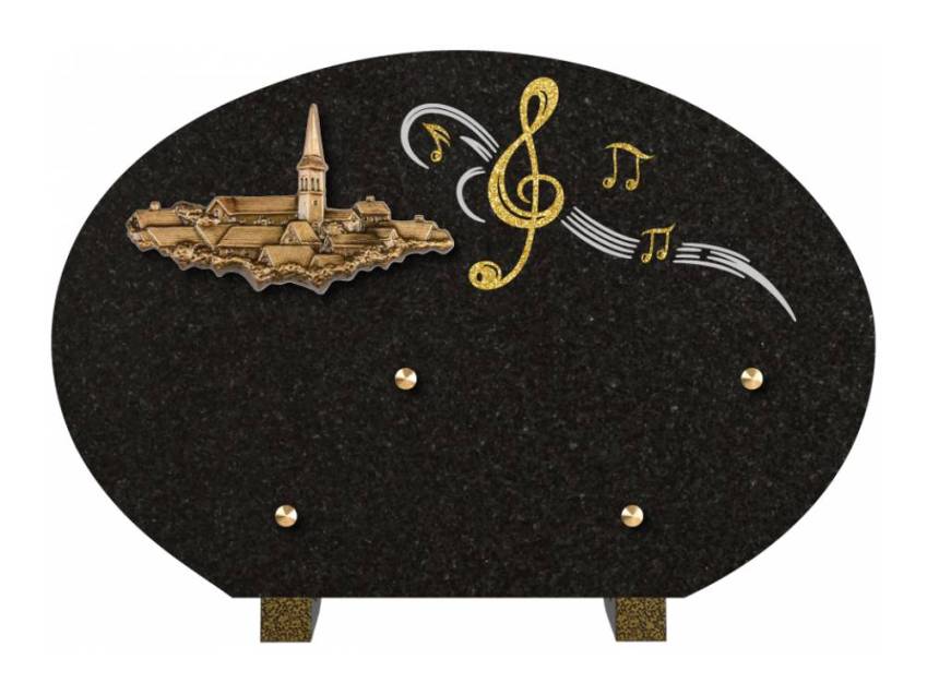 Plaque pour tombe lagoonix