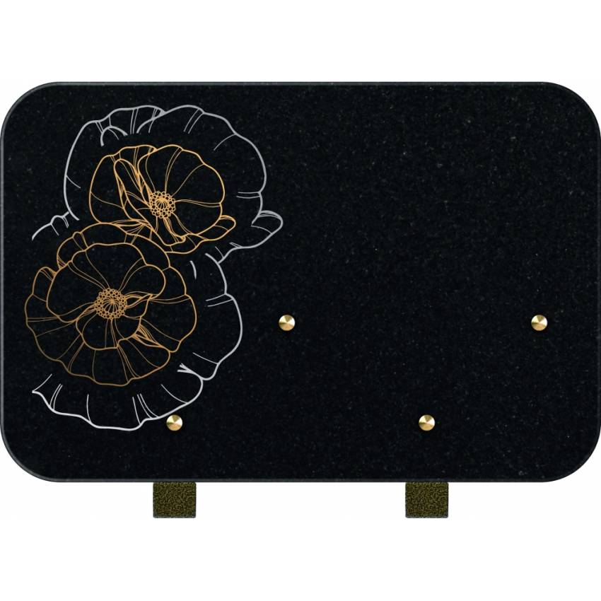 Cometira funeral plaque