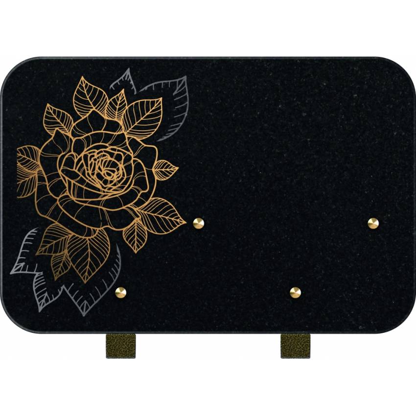 Cometira funeral plaque